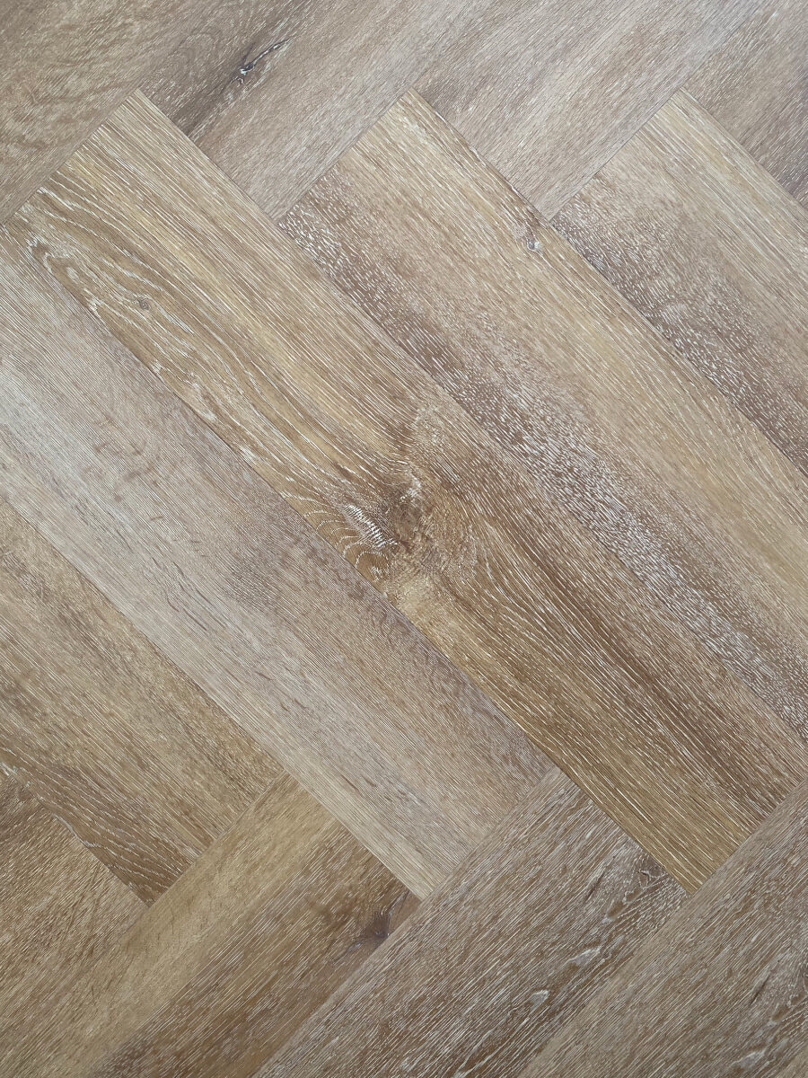 Obsidian Hybrid Herringbone 9mm | Sunset - Floorplan Studio