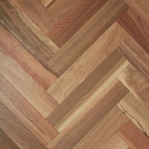 FiddleBack Australian Hardwood | Spotted Gum Herringbone